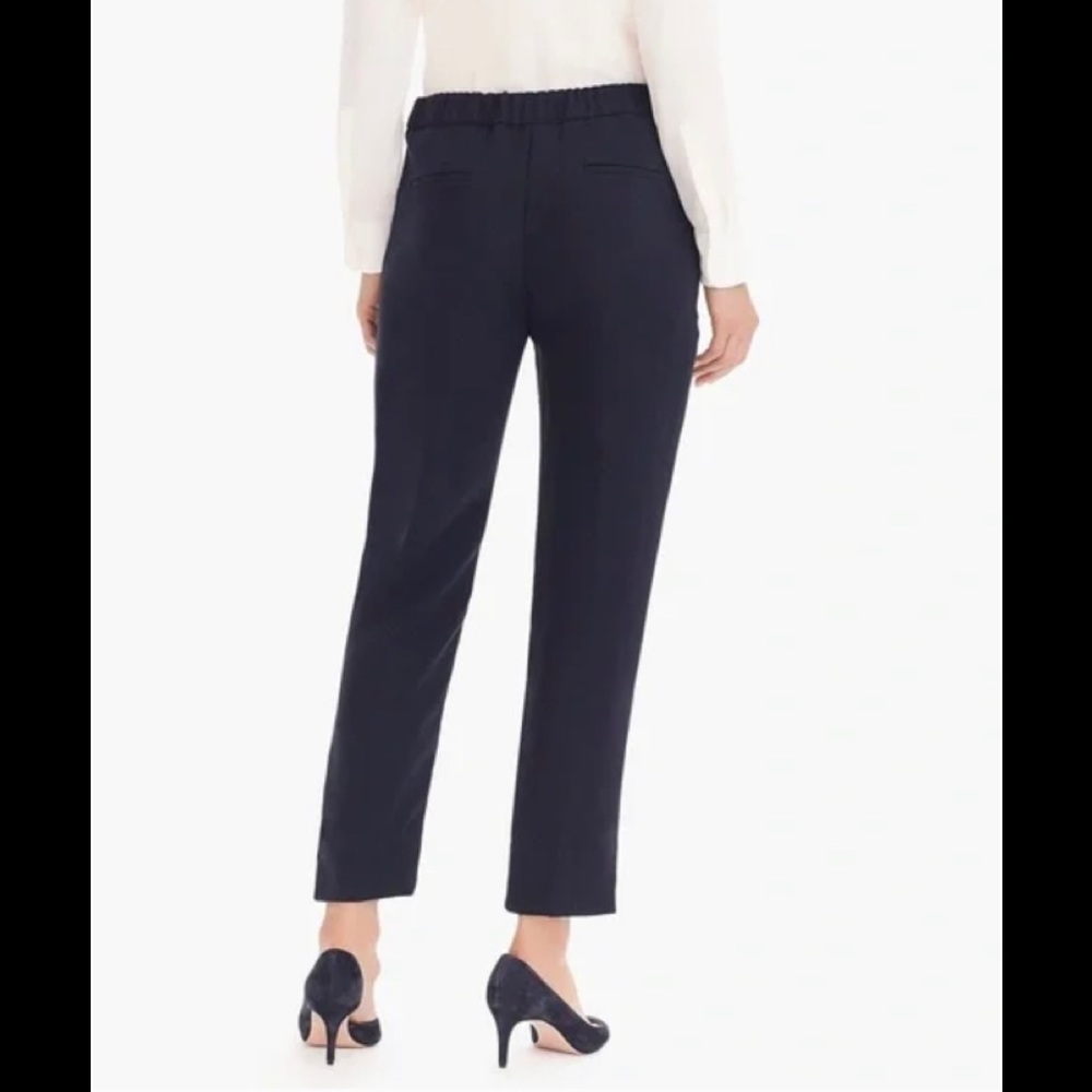 NWT J.Crew PULL-ON EASY PANT IN MATTE CREPE - Picture 2 of 6